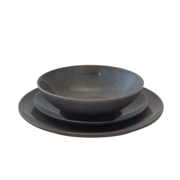 Keramički tanjir sive boje MU2021002 -22cm