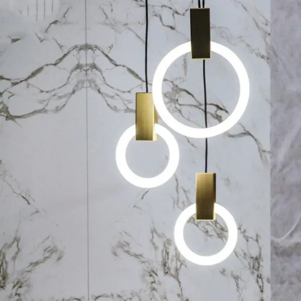 Led visilica Ring Gold 1.0219-V300