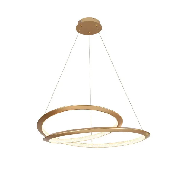 Led visilica 1.0300- V600 Spiral gold