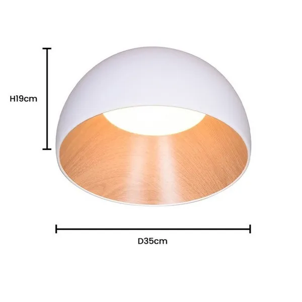 Led plafonjera bela 1.0419- P350