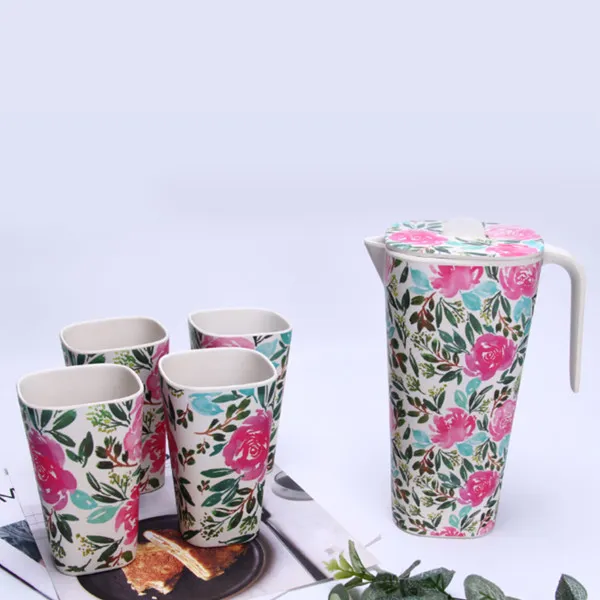 Set 1/5 bokal i čaše bamboo MU0411-1698