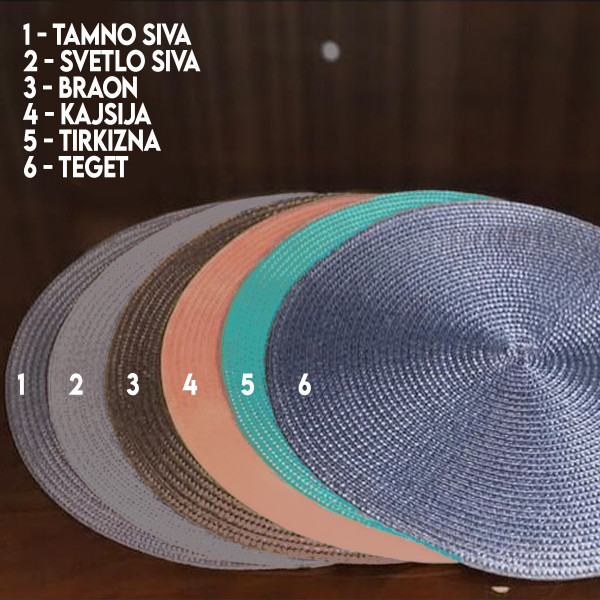 Stoni podmetač Rustik MU0718-180