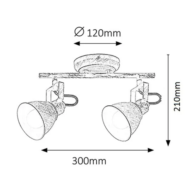 Spot lampa Vivienne 5967 