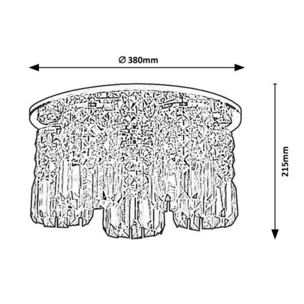 Plafonjera ROSANNA 3570