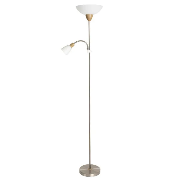 Podna lampa Diana 5739 brušeni hrom
