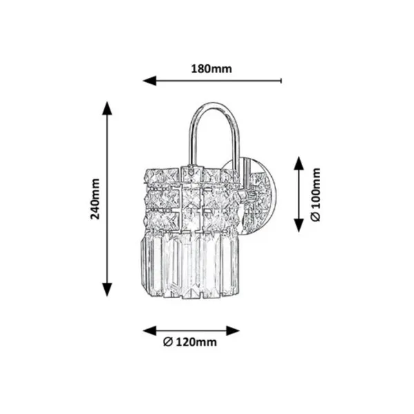 Zidna lampa ROSANNA 3569