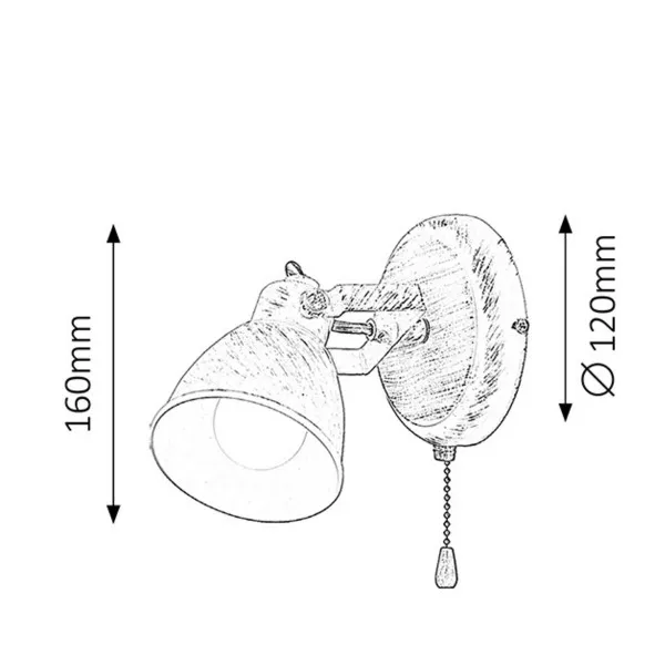 Zidna lampa VIVIENNE 5966