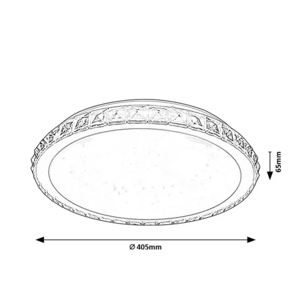 Plafonjera CRESSIDA 2420