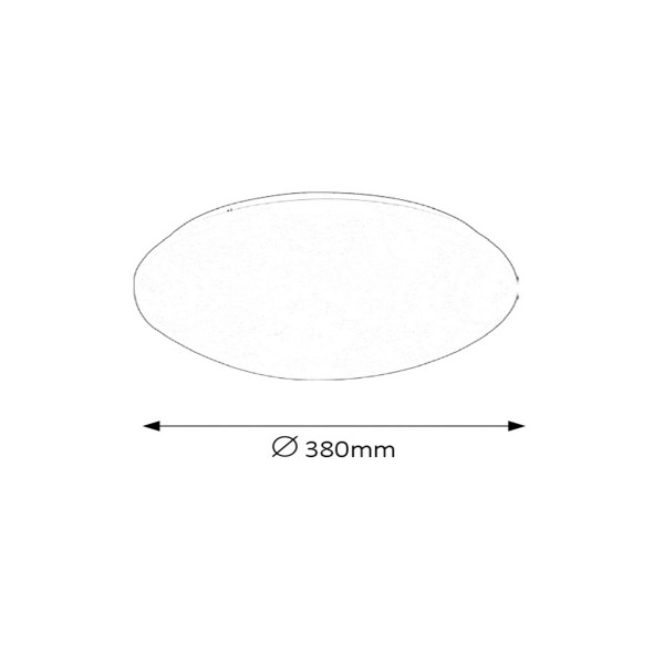 Led plafonjera Lucas 3436