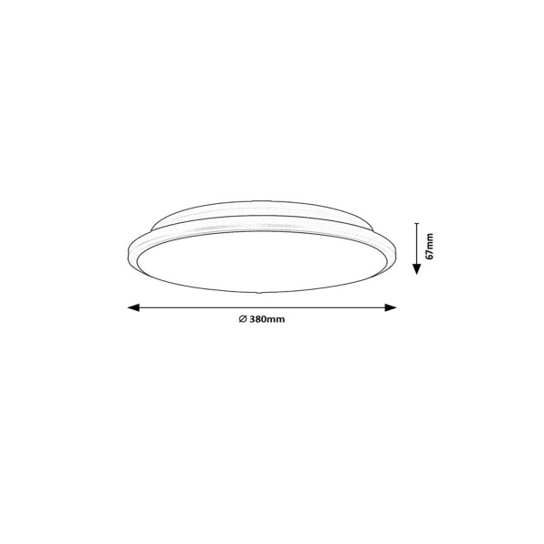Led plafonjera Engon 71128 