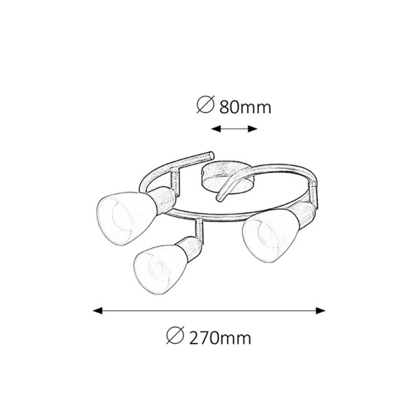Spot lampa Soma 6593 