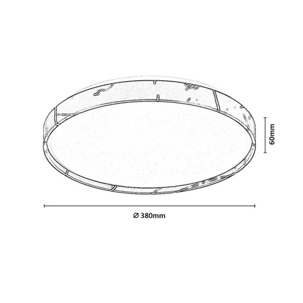 Plafonjera TERESIA 71517 