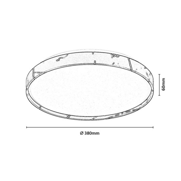 Plafonjera TERESIA 71518 