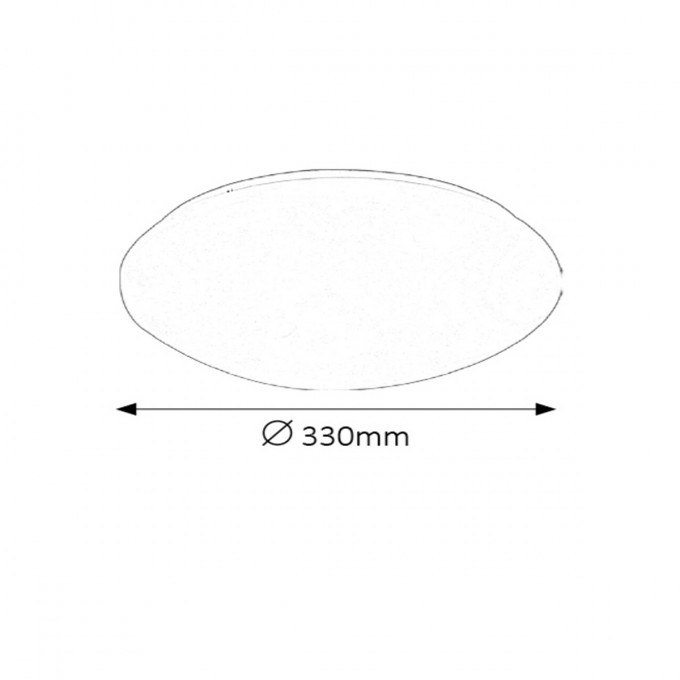 Led plafonjera Lucas 3438 