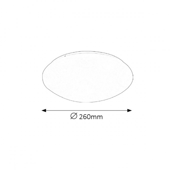 Led plafonjera Lucas 3434 