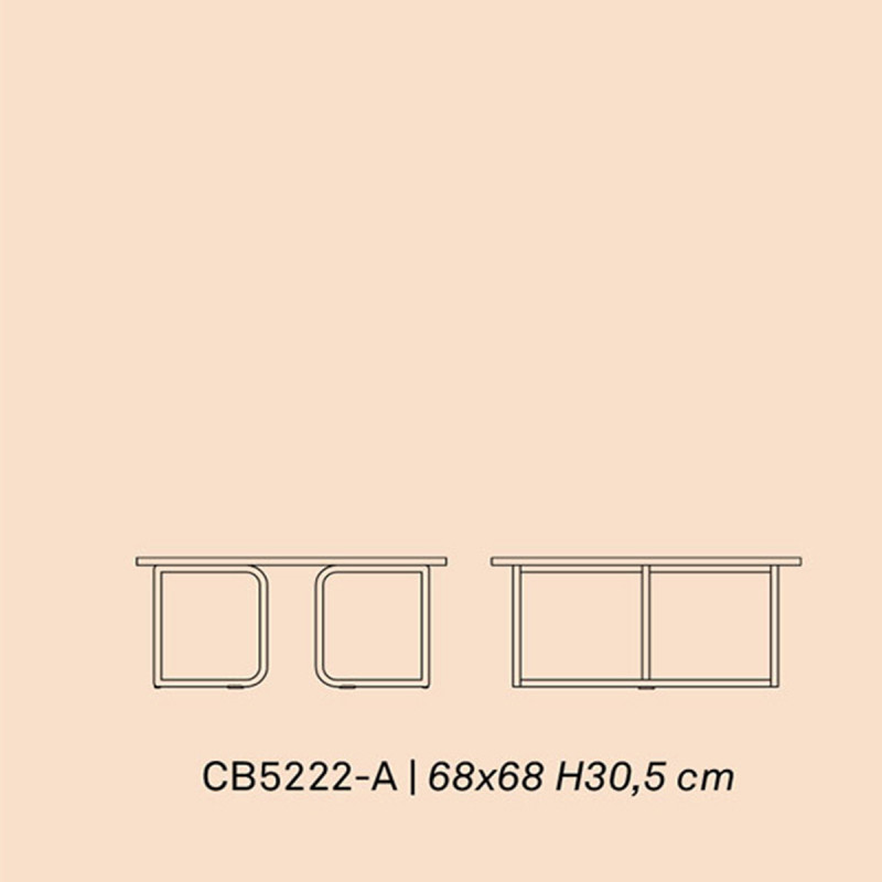 Klub sto Trust CB5222-A P15/P84W