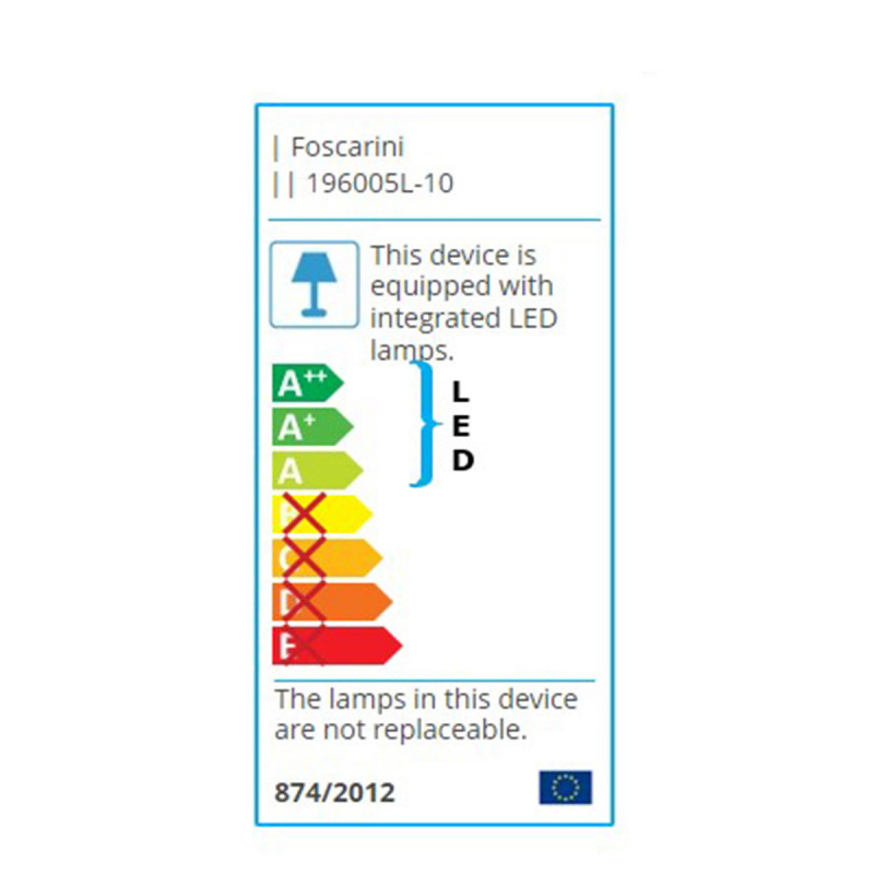 Led plafonjera BAHIA LED 196005L 10