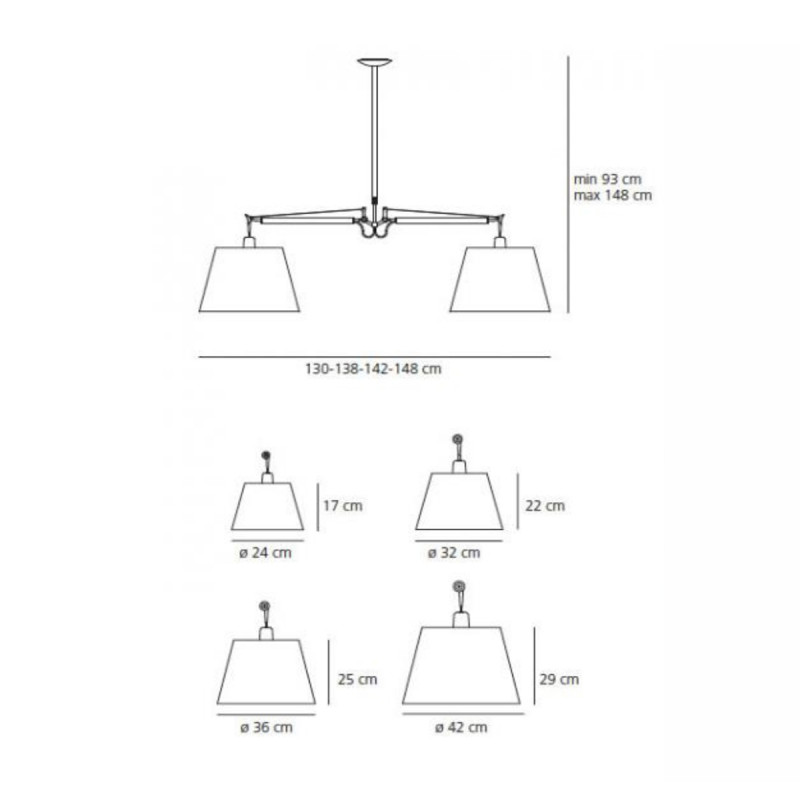 Visilica Tolomeo Basculante SP2 36