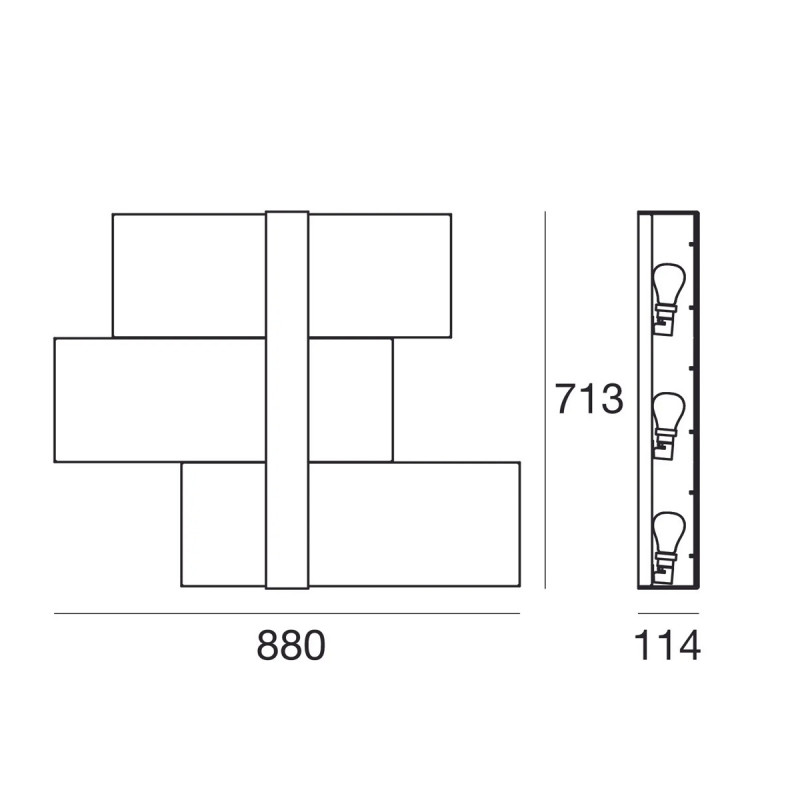 Plafonjera  TRIAD P-90231 