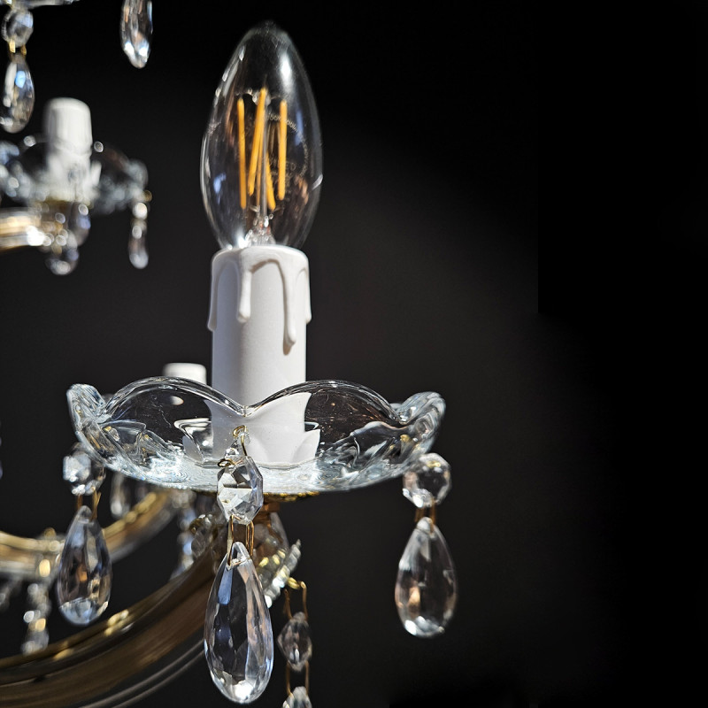 LUSTER KRISTAL 1833/20 OTTONATO 