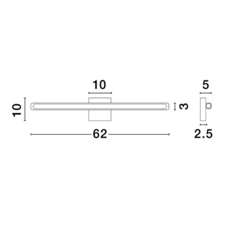 Zidna lampa LIOS 9088110 