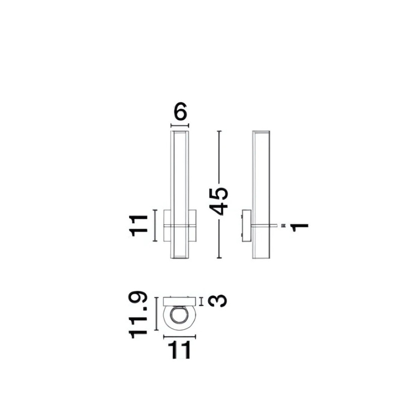 Zidna lampa Luca 9695337 