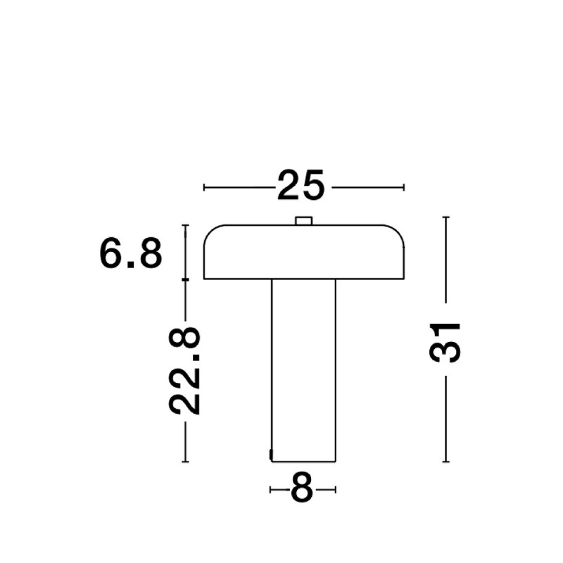 Stona lampa PANDORA 9043300 