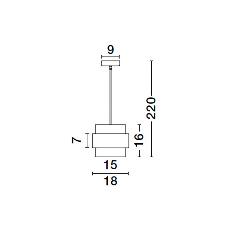 Visilica SIANNA 9236362 