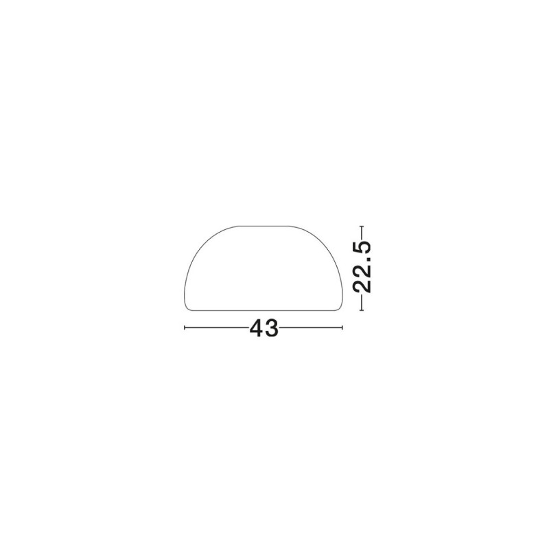 Plafonska lampa DAVO 9003679 