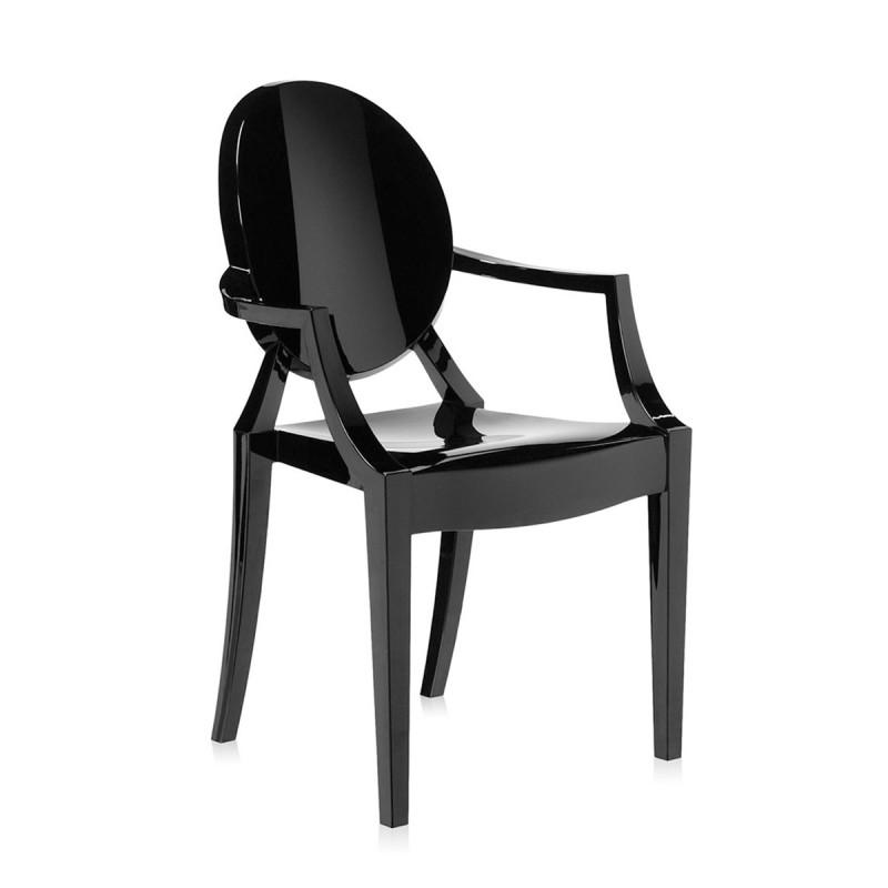 Stolica LOUIS GHOST crna - 4853/E6