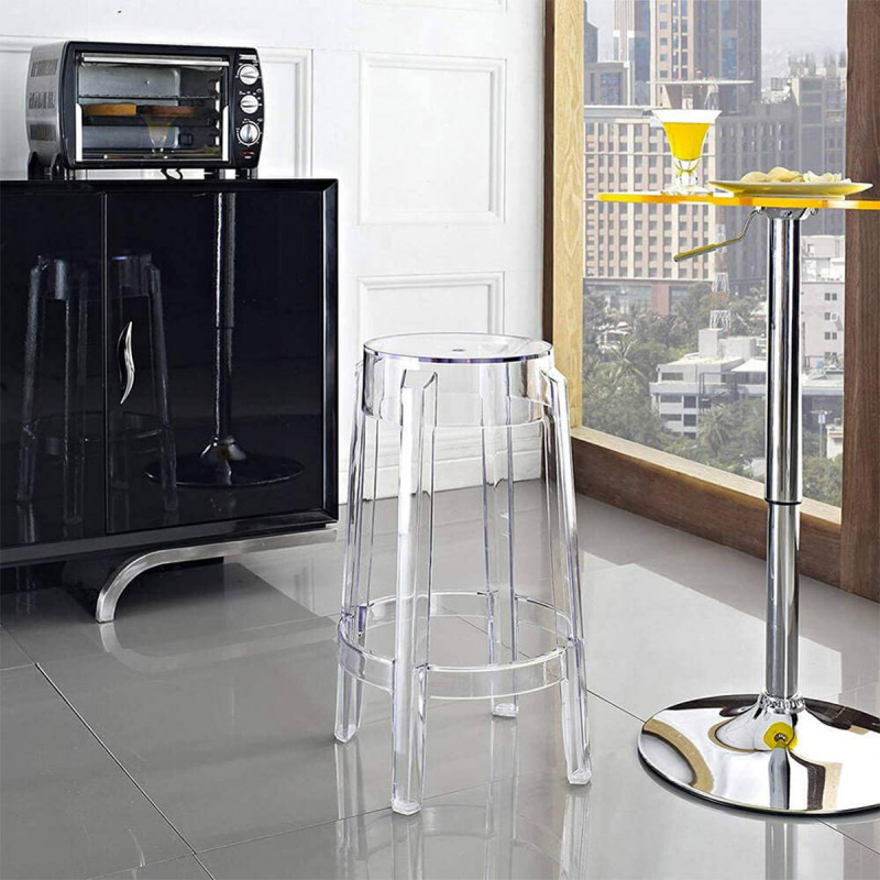 Stolica CHARLES GHOST 4898/B4 kristal