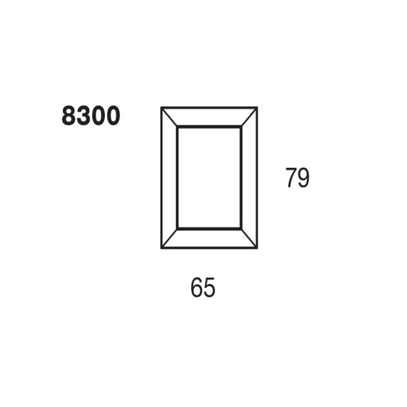 Ogledalo Francois Ghost 8300/E6