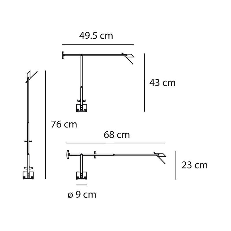Stona lampa TIZIO A009010