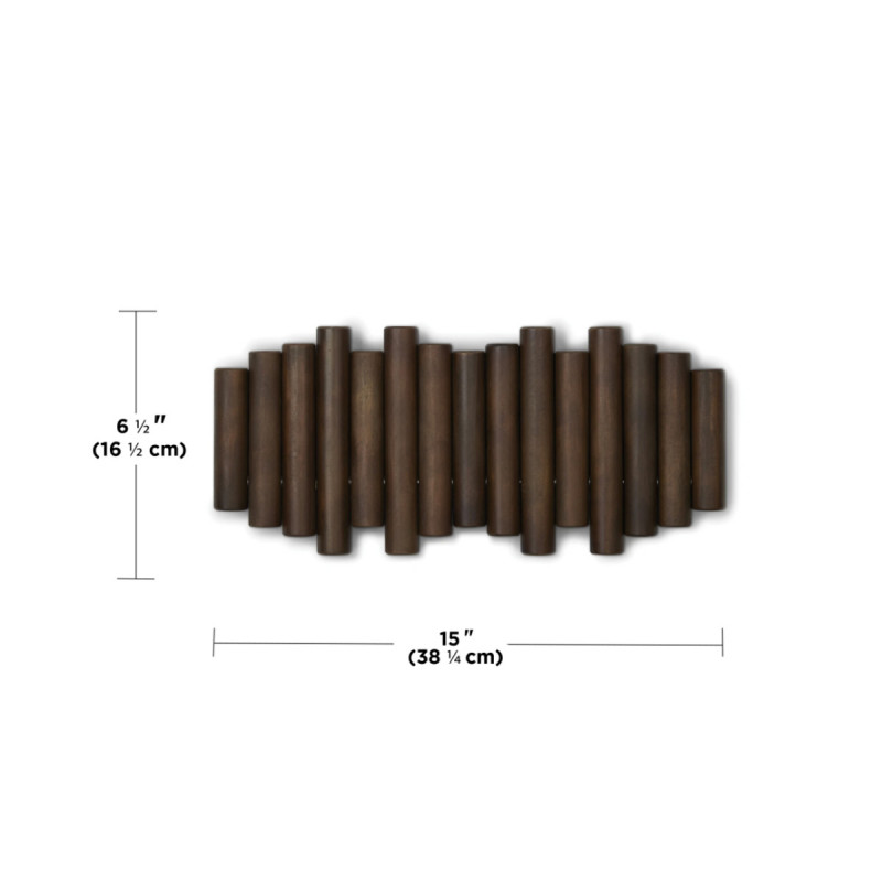 Zidni čiviluk 1011471-746 wenge 