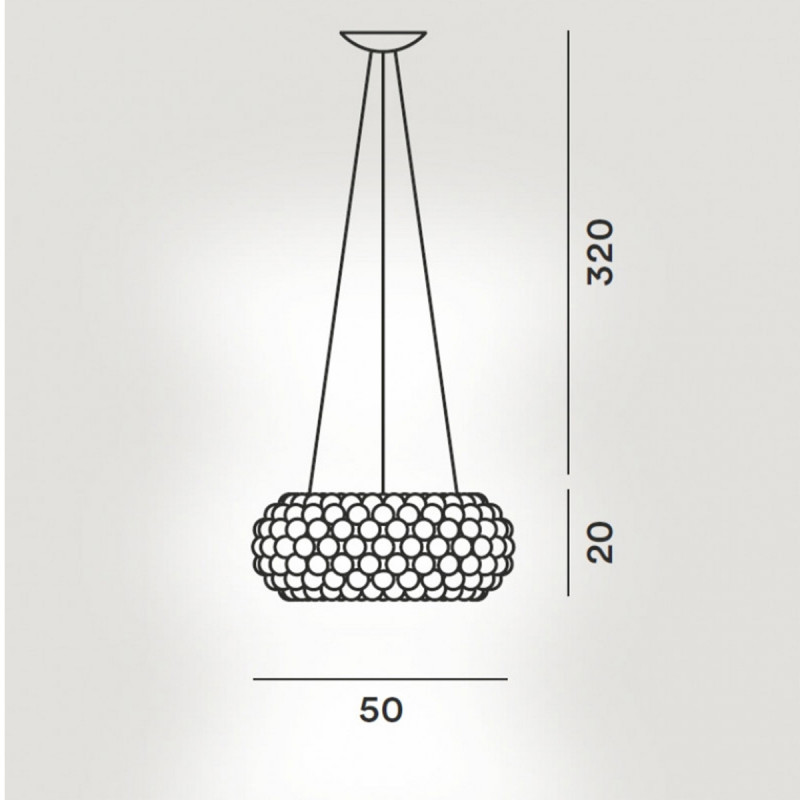 VISILICA CABOCHE MEDIA 138007R1 25 dim siva