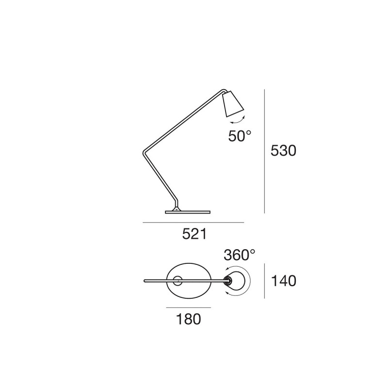 Stona lampa Conus S-7281