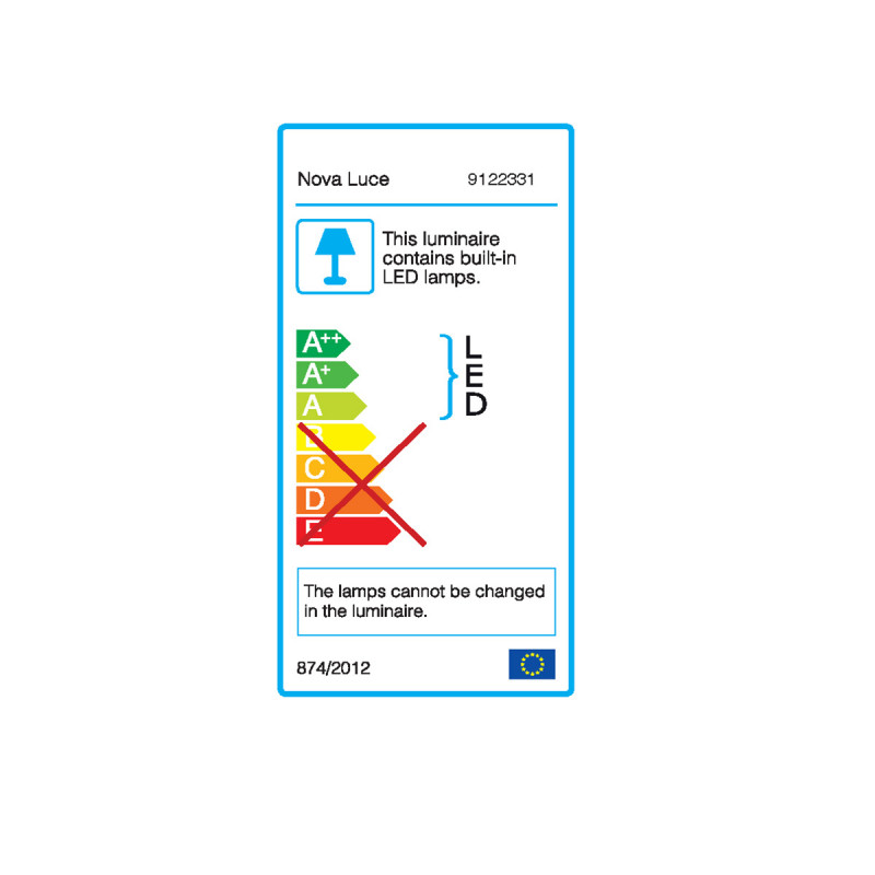 Led zidna kupatilska lampa Sabia 9122331