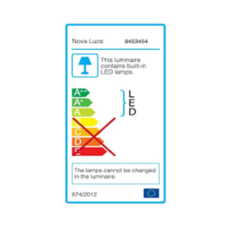 Led visilica Rando Thin 9453454 zlatna 