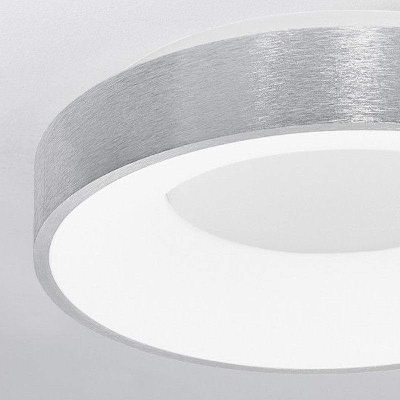 Led plafonjera Rando Thin 9353834 srebrna