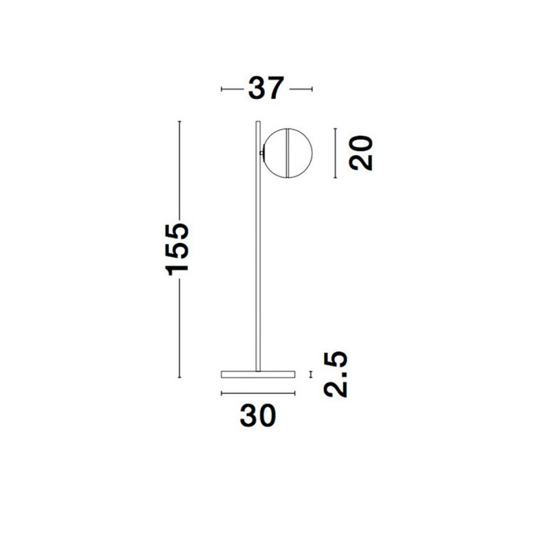 podna lampa Cantona 9960619