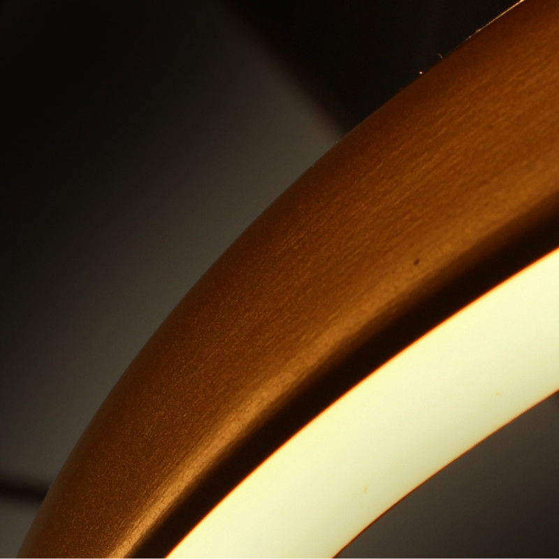 Led visilica krug zlatna 16.041.01