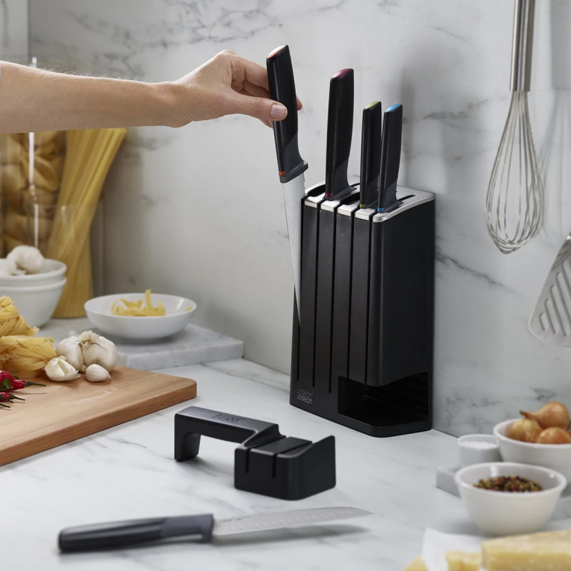Set noževa sa oštračem Elevate Knives 5-piece 10537