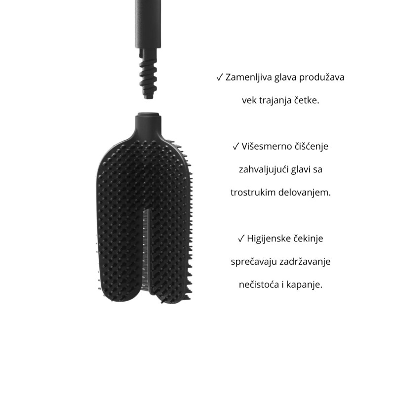 Četka za toalet Flex 360 7000007 