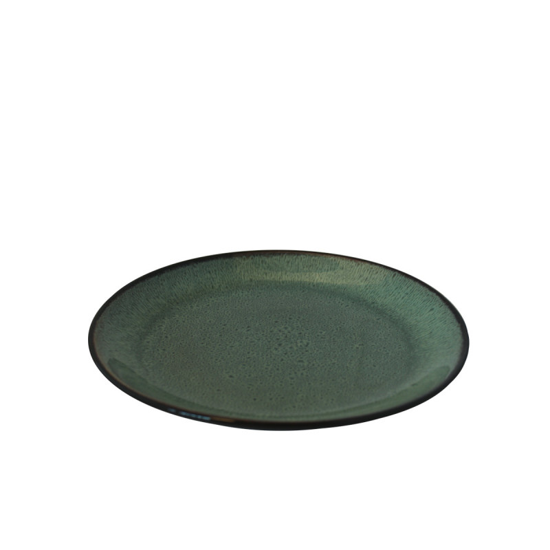 Keramički tanjir zelene boje MUS-088 -21cm
