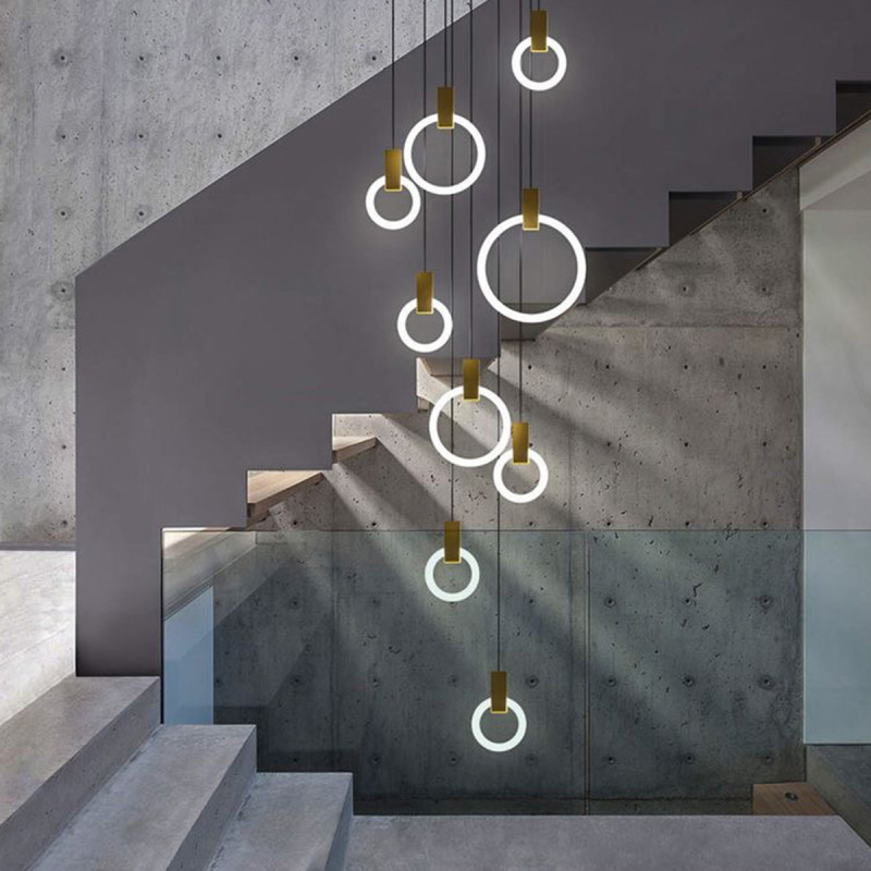 Led visilica Ring Gold 1.0219-V300
