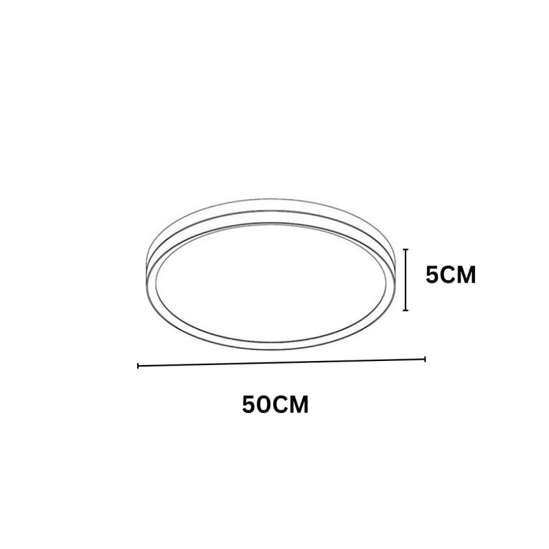 Led plafonjera Stela 1.0474-P500