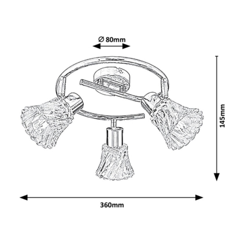 Plafonjera HESTIA 5301