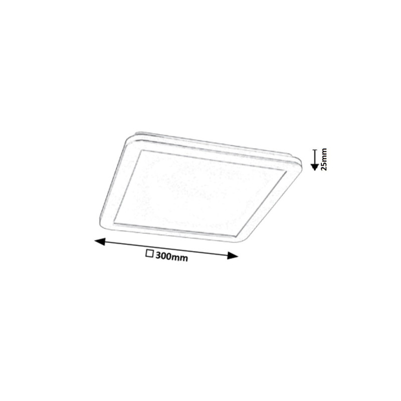 Led plafonjera Jeremy 5209 