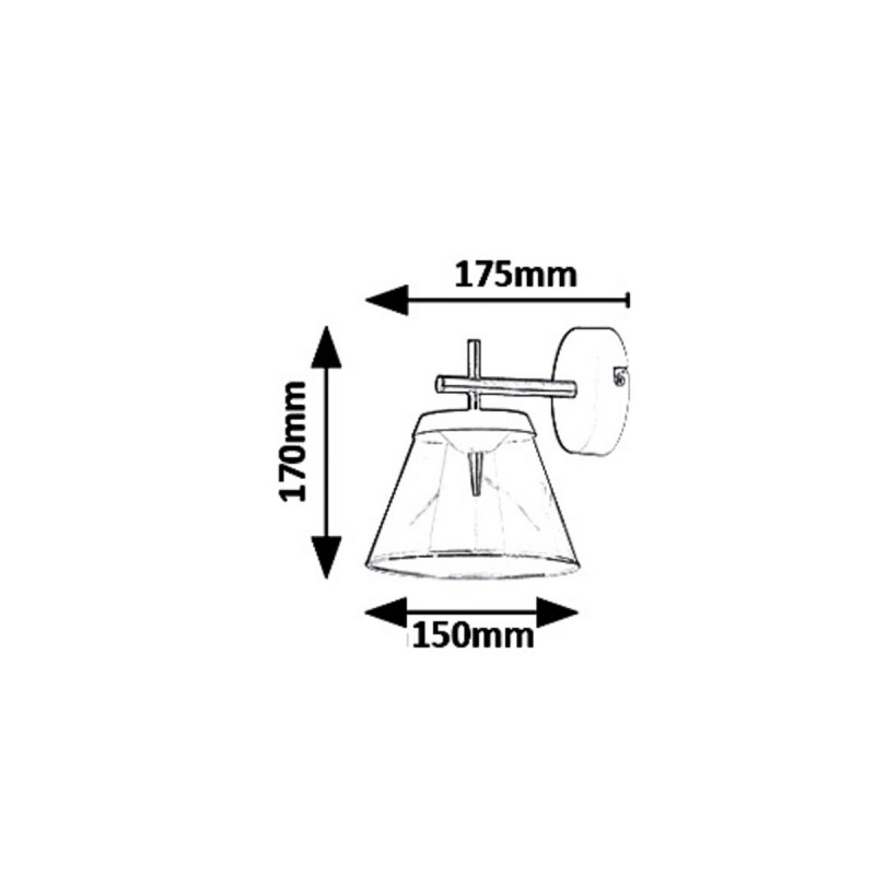 Zidna lampa AVIANA 5029