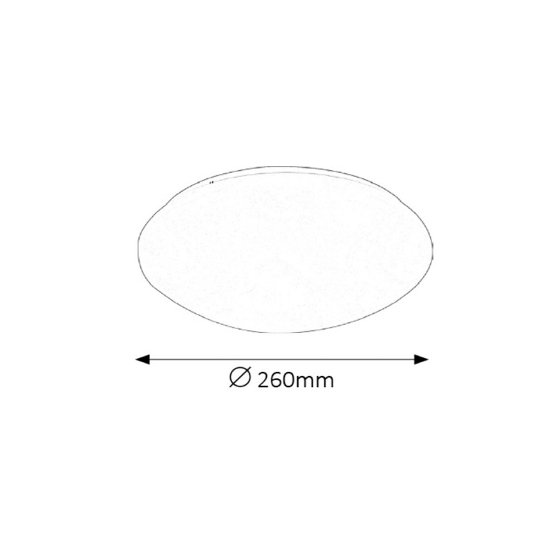 Led plafonjera Lucas 3434